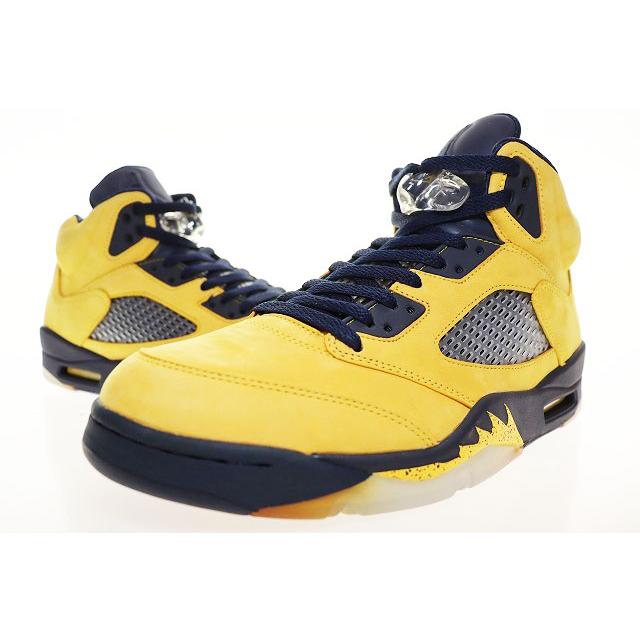 NIKE（ナイキ） NIKE AIR JORDAN 5 RETRO SP MICHIGAN AMARILLO 