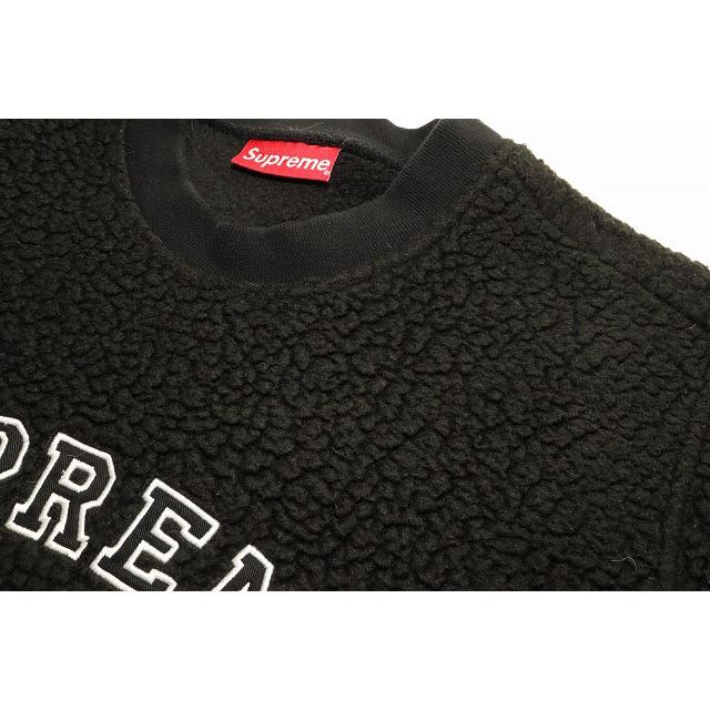 Supreme（シュプリーム） SUPREME 17AW POLARTEC DEEP PILE CREWNECK