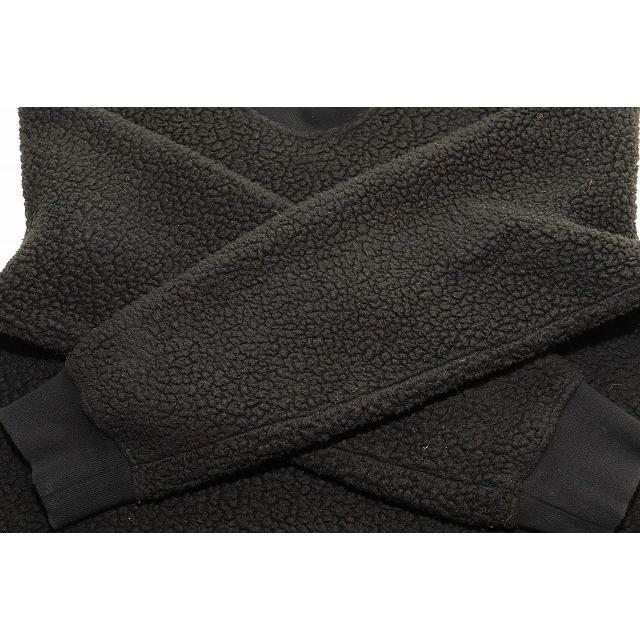 【中古】シュプリーム SUPREME 17AW POLARTEC DEEP PILE CREWNECK BLACK M ポーラテック ディープ ☆AA★251127 Supreme（シュプリーム） SUPREME 17AW POLARTEC DEEP PILE CREWNECK