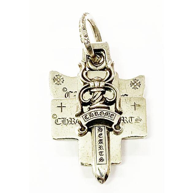 クロムハーツ　Chrome Hearts スリートリンケッツ　ネックレス クロムハーツ スリートリンケッツ ペンダント フルダイヤモンド イン