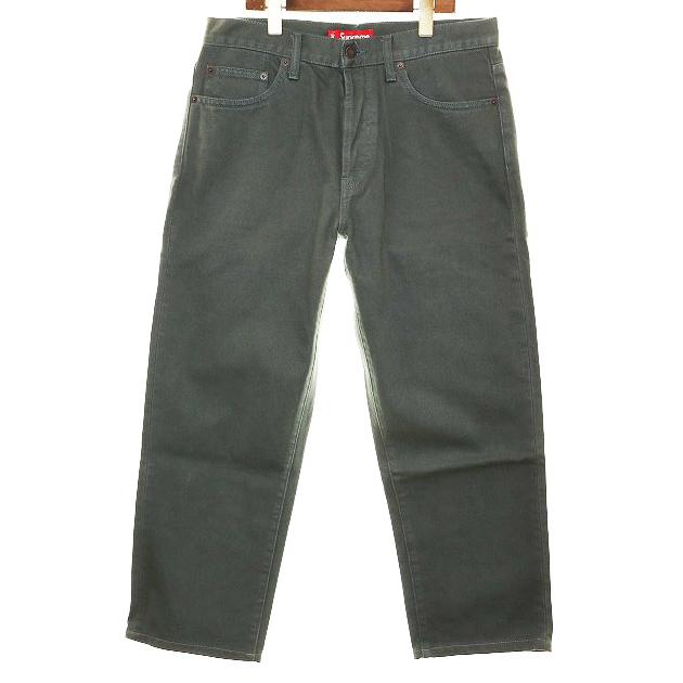 Supreme（シュプリーム） SUPREME 24AW REGULAR JEAN GREEN SIZE 30