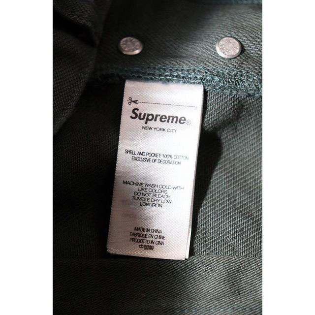 Supreme（シュプリーム） SUPREME 24AW REGULAR JEAN GREEN SIZE 30