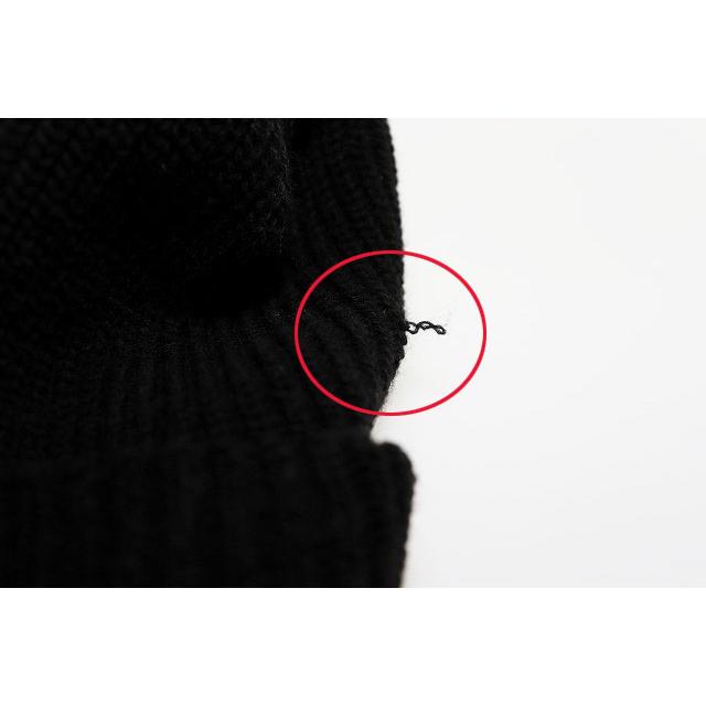 Supreme（シュプリーム） SUPREME 23AW LOOSE GAUGE BEANIE BLACK