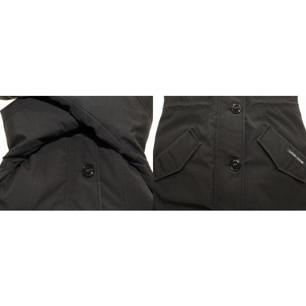カナダグース CANADA GOOSE ROSSCLAIR PARKA BLACK XS 2580LA ダウン