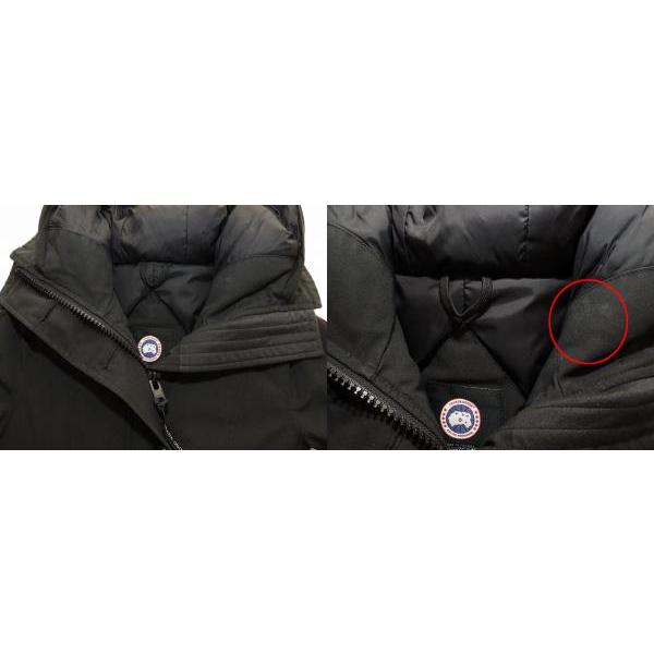 カナダグース CANADA GOOSE ROSSCLAIR PARKA BLACK XS 2580LA ダウン