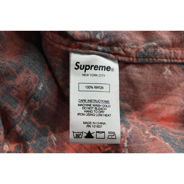 Supreme（シュプリーム） SUPREME 18SS WORLD FAMOUS RAYON SHIRT RED