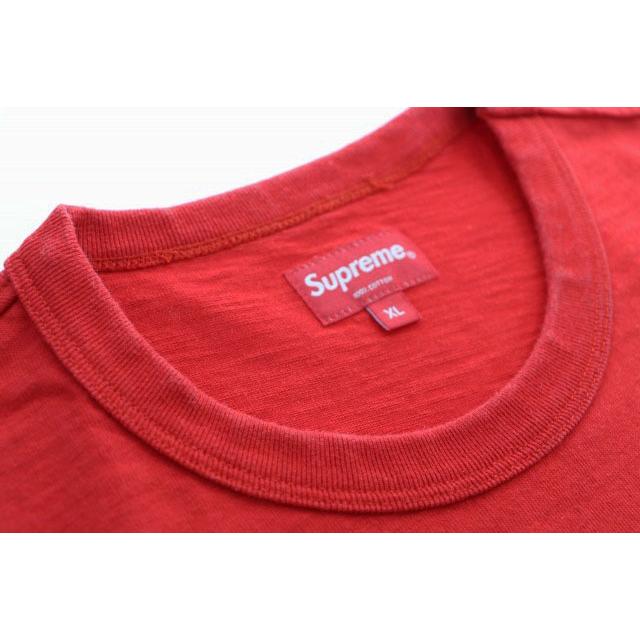 Supreme（シュプリーム） SUPREME 21AW ALPHA OMEGA TEE RED XL Supreme ロゴプリント Tシャツ XL レッド
