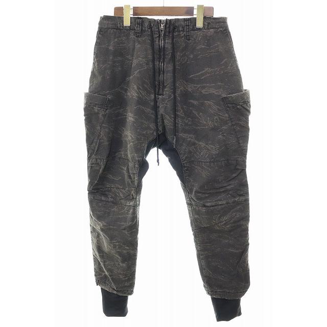 【中古】リップヴァンウィンクル RIPVANWINKLE × The Viridi-anne ヴィリジアン タイガーカモ パンツ 251204 リップヴァンウィンクル RIPVANWINKLE × The Viridi-anne ヴィリジアン