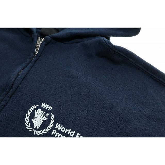 【中古】バレンシアガ BALENCIAGA WFP WORLD FOOD PROGRAMME NAVY L 770939 TQVB7 ジップ パーカー ☆AA★251109 BALENCIAGA（バレンシアガ） BALENCIAGA WFP WORLD FOOD PROGRAMME