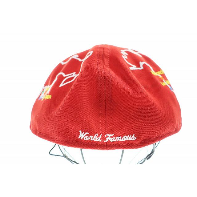 Supreme（シュプリーム） × NEWERA 23AW WORLDWIDE BOX LOGO CAP RED