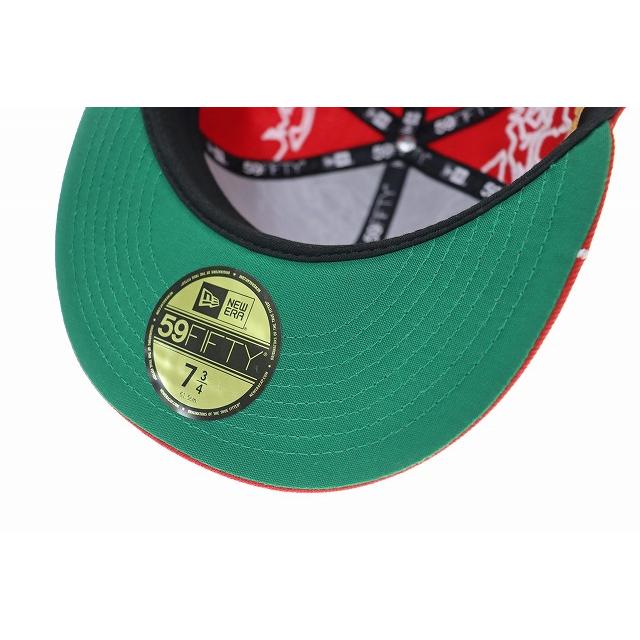 Supreme（シュプリーム） × NEWERA 23AW WORLDWIDE BOX LOGO CAP RED