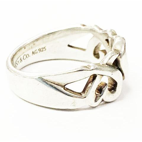 ティファニー TIFFANY & CO. トリプルラビングハート リング 12号