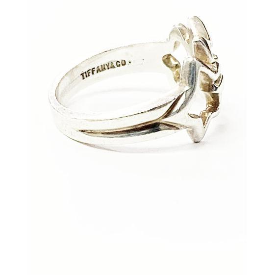 ティファニー TIFFANY & CO. トリプルスター リング 7.5号 シルバー
