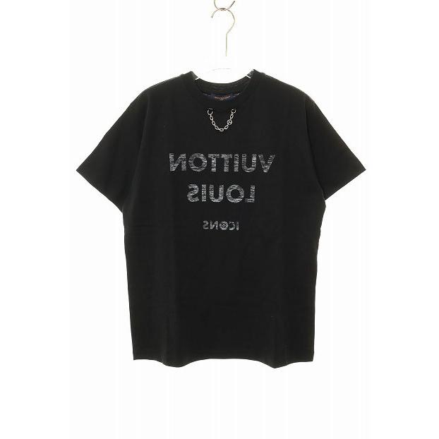 LOUIS VUITTON（ルイ・ヴィトン） チェーン付き反転ロゴTシャツ M