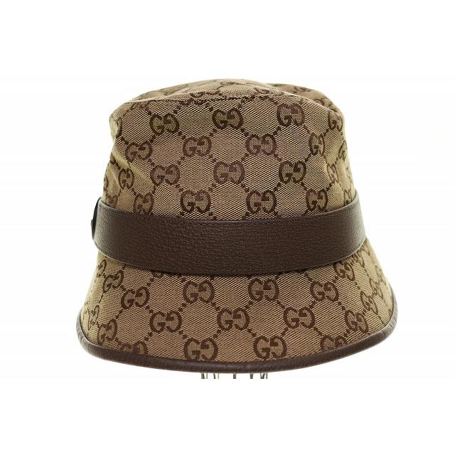 GUCCI バケットハット　フェドラハット GUCCI（グッチ） GUCCI GGキャンバス フェドラハット L 576587 4HG62