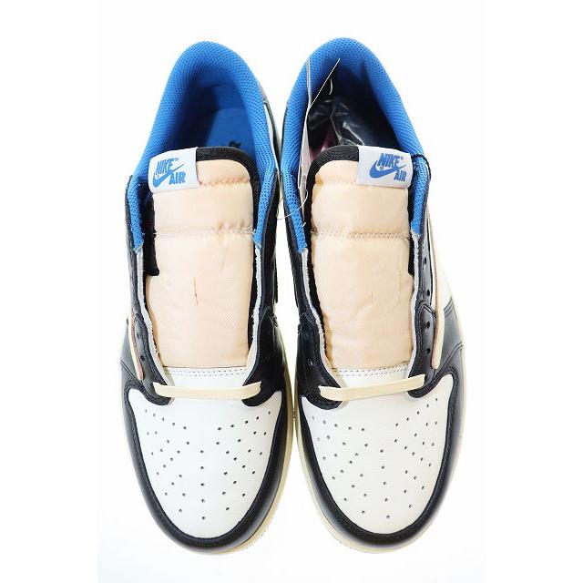 ナイキ　トラヴィス　フラグメント　28cm NIKE（ナイキ） × TRAVIS SCOTT × FRAGMENT AIR JORDAN 1 LOW OG SP