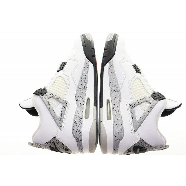 NIKE ナイキ 【観賞用】AIR JORDAN 4 RETRO OG WHITE CEMENT 26cm