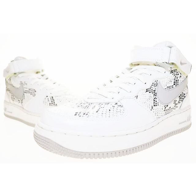 NIKE（ナイキ） 観賞用 AIR FORCE 1 MID PREMIUM WHITE SNAKE 2006 