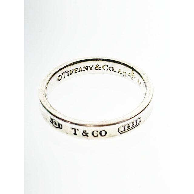 ティファニー TIFFANY & CO. ナローリング 1837 21号 Ag925 SILVER
