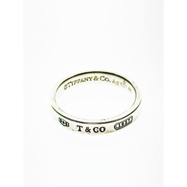 ティファニー TIFFANY & CO. ナローリング 1837 21号 Ag925 SILVER