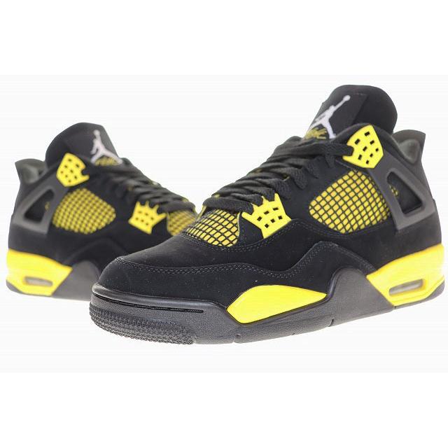 NIKE ナイキ AIR JORDAN 4 RETRO THUNDER 28cm DH6927-017 エア