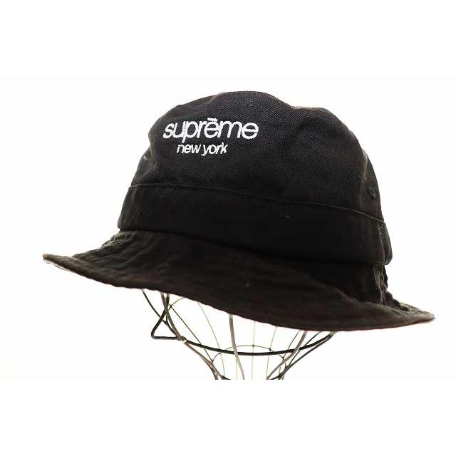 専用 Supreme Twill Crusher ブラック モノグラム ハット Supreme（シュプリーム） SUPREME 24SS CHINO TWILL CRUSHER HAT BLACK