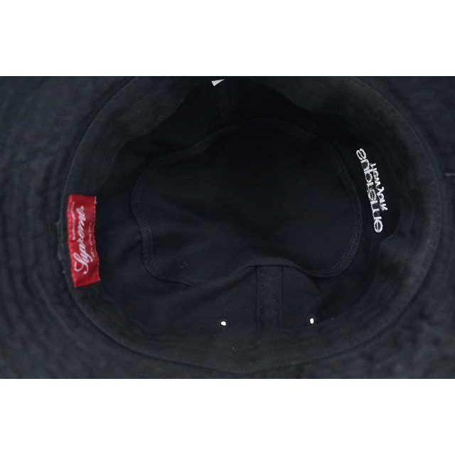 専用 Supreme Twill Crusher ブラック モノグラム ハット Supreme（シュプリーム） Twill Crusher バケットハット ブラック