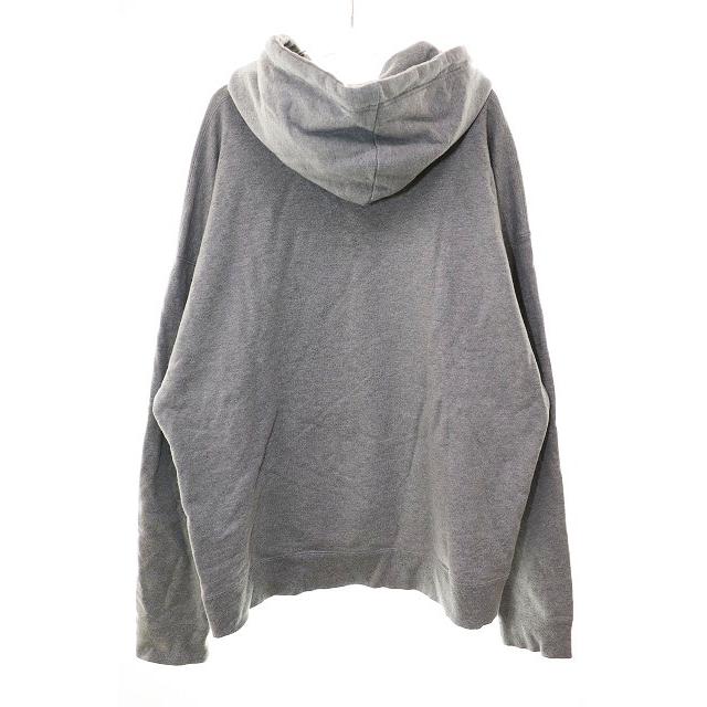 ミハラヤスヒロ MIHARA YASUHIRO 24SS SMILY FACE PRINTED HOODIE GREY