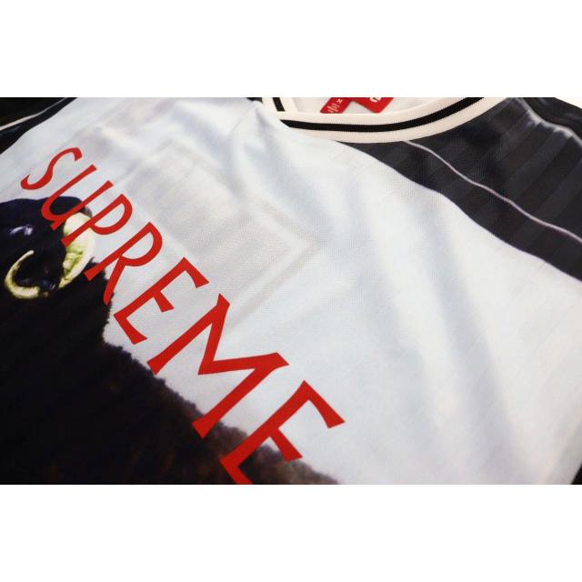 Supreme（シュプリーム） × DAMIEN HIRST SOCCER JERSEY BLACK M