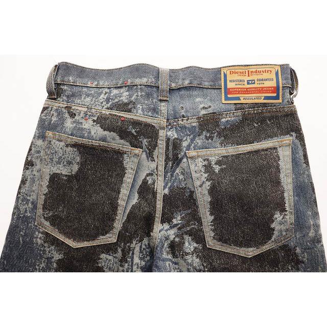 DIESEL（ディーゼル） ルーズストレートフィットデニム W28 D-MACS-S3 