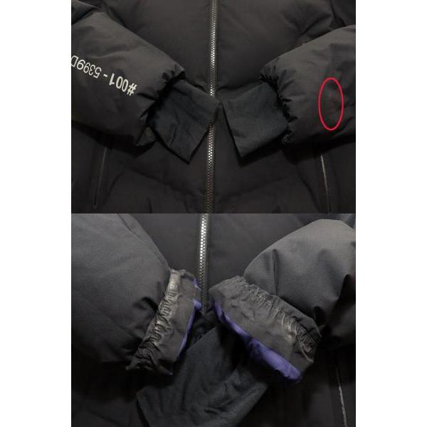モンクレール MONCLER GRENOBLE BLACK 1 I20971A00035 5399D グレノーブル ダウンジャケット ブラック 【ブランド古着ベクトル】☆AA★2512の画像
