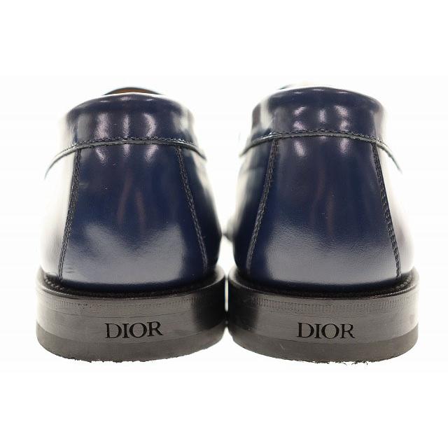 ディオール Dior LOAFER NAVY 41 3LO113ZGH ビット ローファー