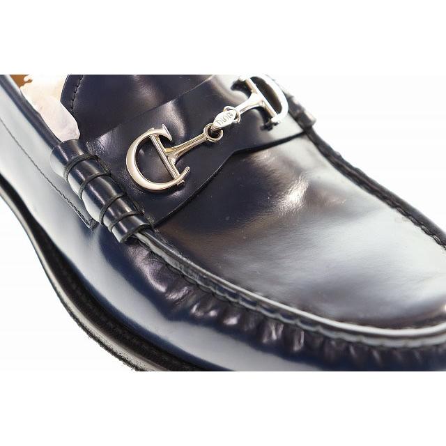 ディオール Dior LOAFER NAVY 41 3LO113ZGH ビット ローファー