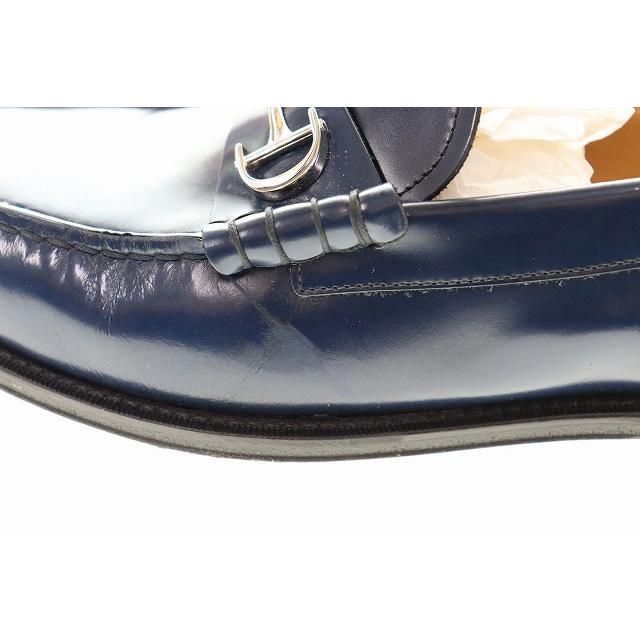 ディオール Dior LOAFER NAVY 41 3LO113ZGH ビット ローファー