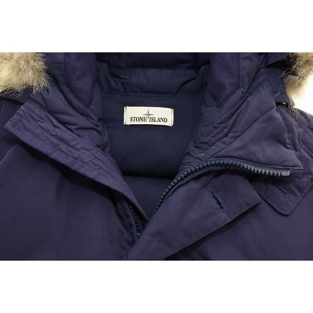 ストーンアイランド STONE ISLAND MICRO REPS DOWN N-3B NAVY M 