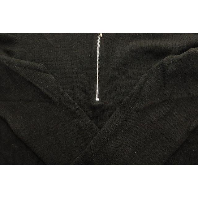 CHROME HEARTS（クロムハーツ） レザーパイピング ダガー ハーフジップ