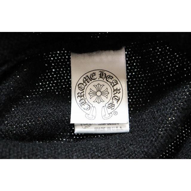 CHROME HEARTS（クロムハーツ） レザーパイピング ダガー ハーフジップ