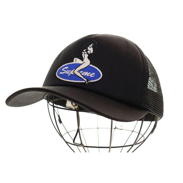 Supreme（シュプリーム） SUPREME PIN UP MESH BACK 5-PANEL BLACK