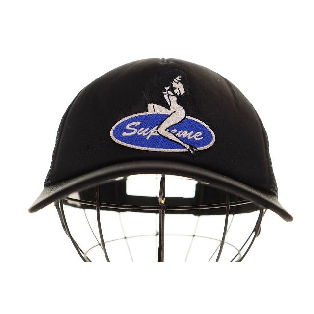 Supreme（シュプリーム） SUPREME PIN UP MESH BACK 5-PANEL BLACK