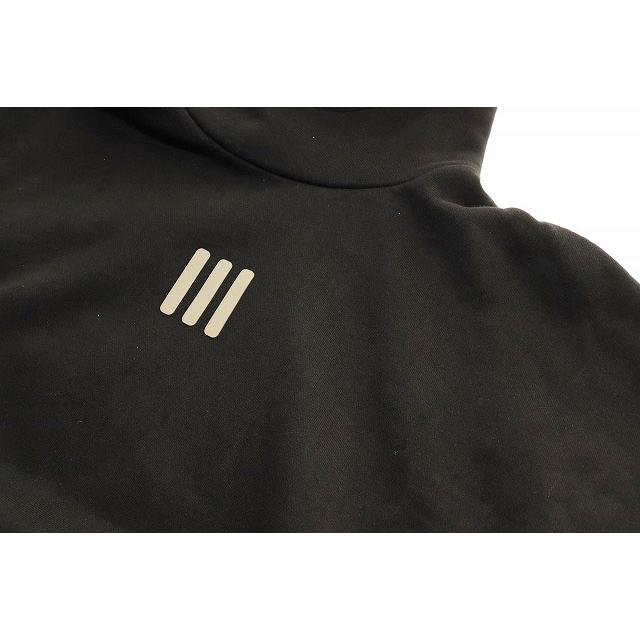 アディダス×フィアオブゴッド☆ ロゴプルオーバースウェットフーディー パーカー adidas（アディダス） × FEAR OF GOD HEAVY FLEECE HOODIE BLACK XL