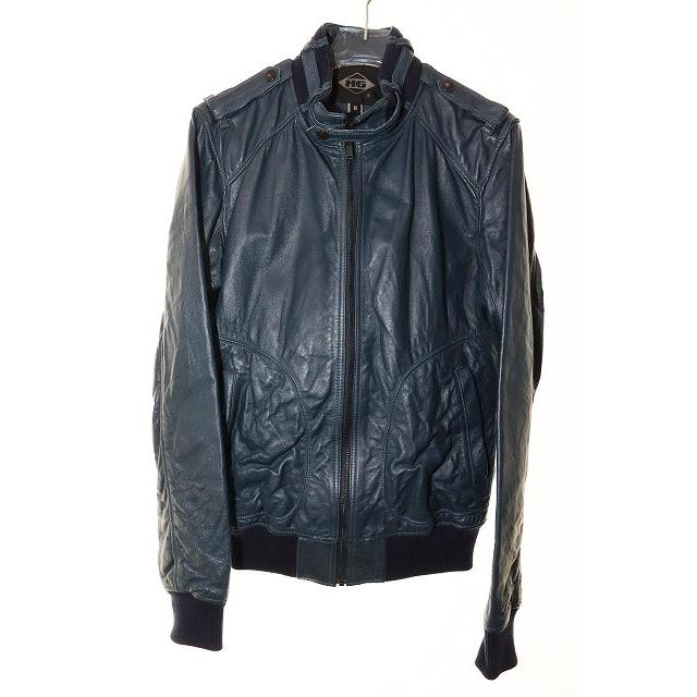 美品 HYSTERIC GLAMOUR レザージャケット ライダース 豚革 HYSTERIC GLAMOUR（ヒステリックグラマー） レザー ライダース