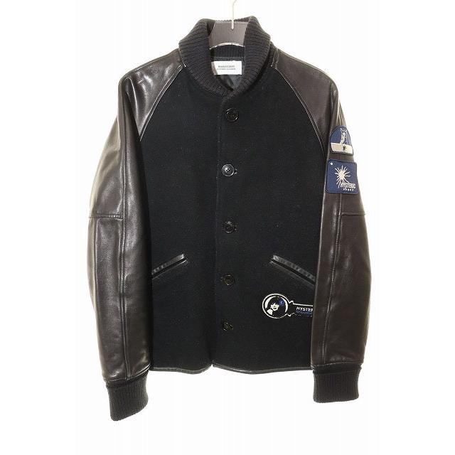 最終HYSTERICGLAMOUR × MIHARAYASUHIRO革スタジャン HYSTERIC GLAMOUR（ヒステリックグラマー） × MIHARA YASUHIRO ダブル