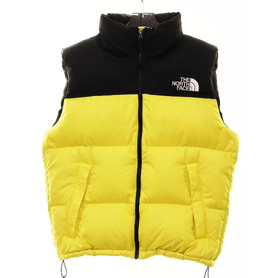 【中古】ザノースフェイス THE NORTH FACE NUPTSE VEST YELLOW L ND92232 ヌプシ ベスト イエロー ダウン THE NORTH FACE（ザ ノースフェイス） THE NORTH FACE NUPTSE VEST