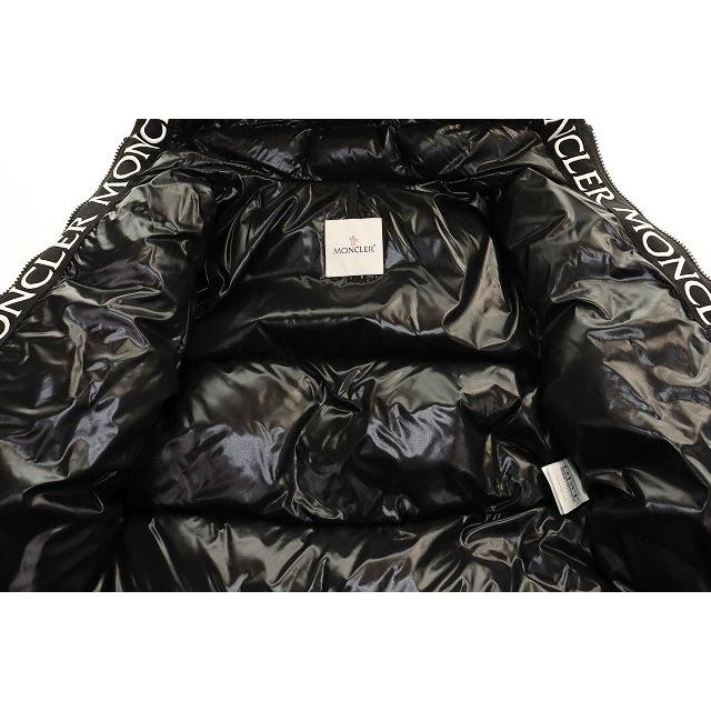 けん　未使用　モンクレール ダウンジャケットブラック1 MONCLER (モンクレール) フード着脱 ショート パイロット ダウン