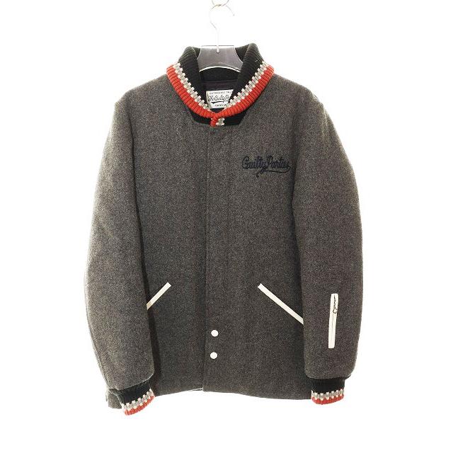 ワコマリア CAR CLUB JACKET カークラブジャケット　新品 WACKO MARIA（ワコマリア） WACKO MARIA WOOL CAR CLUB JACKET GREY S