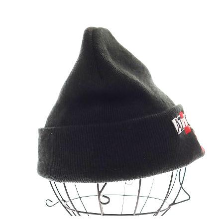 Supreme（シュプリーム） ×ANTIHERO 20AW LOGO BEANIE BLACK アンタイ