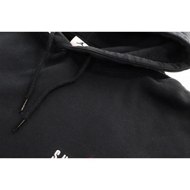 Supreme（シュプリーム） × JORDAN 24AW HOODED SWEATSHIRT BLACK M