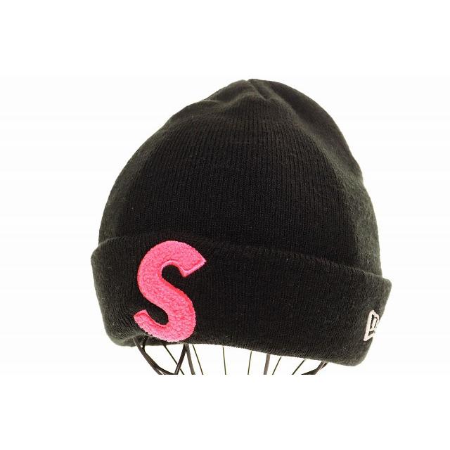 Supreme（シュプリーム） × NEW ERA 19AW S LOGO BEANIE BLACK