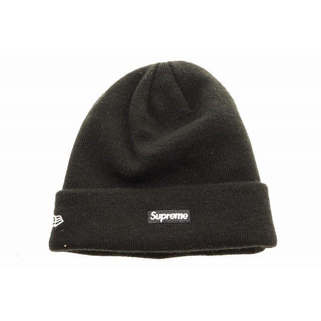 Supreme（シュプリーム） × NEW ERA 19AW S LOGO BEANIE BLACK