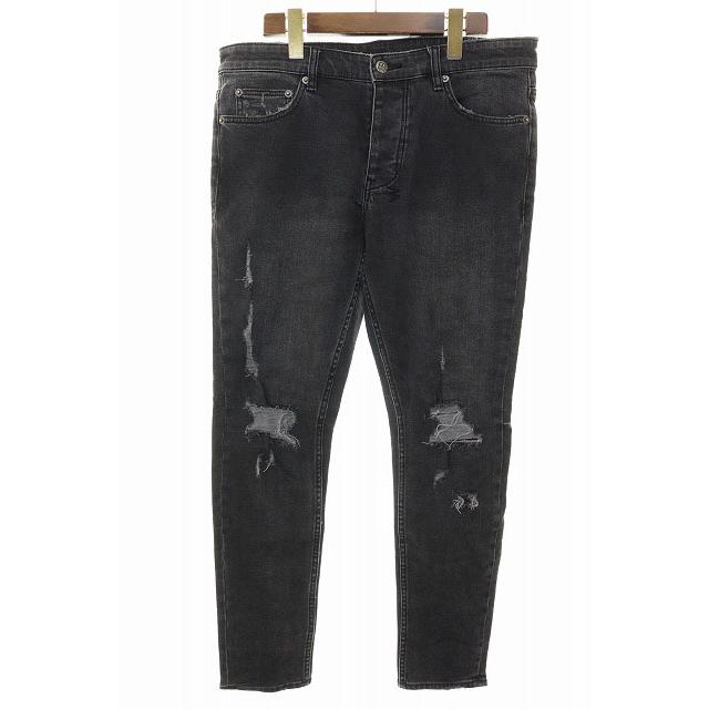 スビ Ksubi × Travis Scott RIPPED CHITCH BLACK DENIM 32 トラヴィス